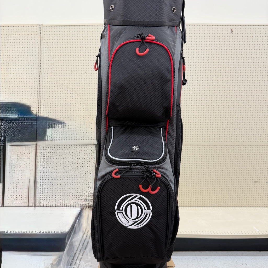 Black And Red Men's Golf Bag - Unbranded